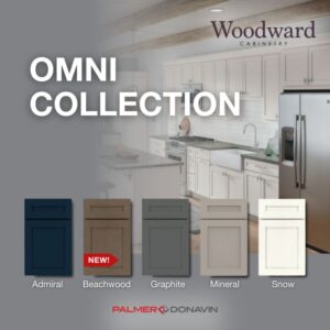 Woodward Semi Custom Stained Kitchen Cabinetry