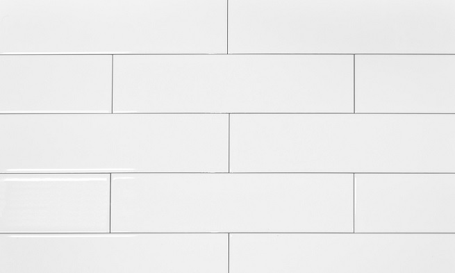 4x16 Format White Subway Tile